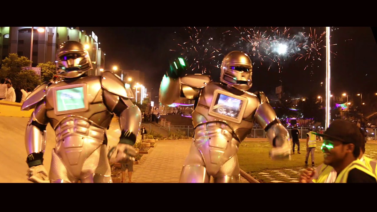 Robot Performer - Performeur LED